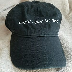 'Nama'stay in bed' baseball cap